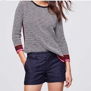 LOFT Riviera Denim Short - Dark Wash